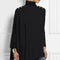 Allyson - Elegante Asymmetrische Top met Knopen