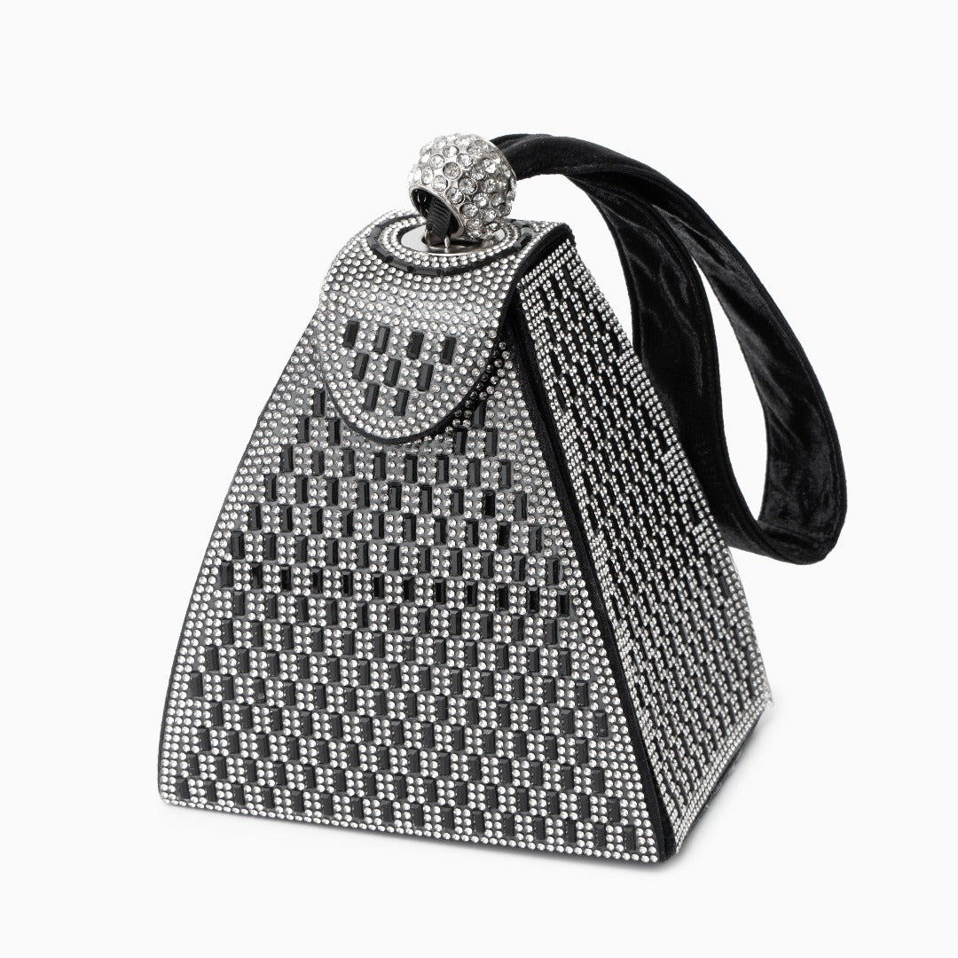 Amalia | Luxe Pyramid Handtas voor Moderne Elegantie