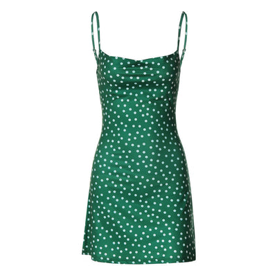 Amelia | Elegante Polkadot Zomerjurk voor Dames