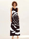 Ana | Stijlvolle Maxi Jurk met Bloemenprint