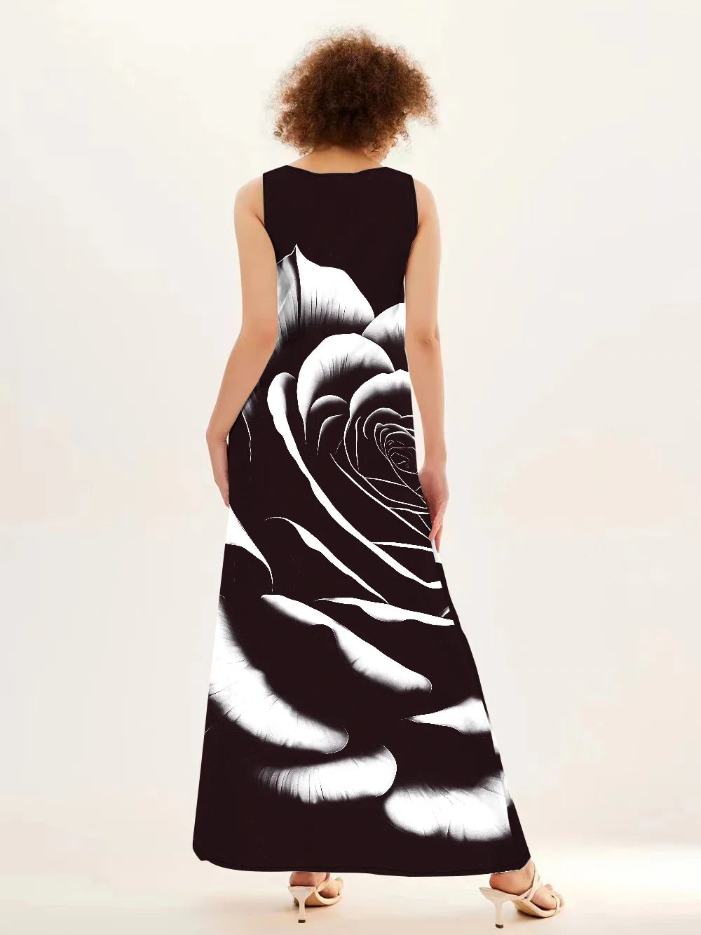 Ana | Stijlvolle Maxi Jurk met Bloemenprint