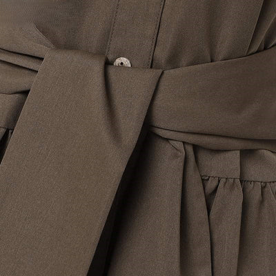 Angelica | Stijlvolle Maxi Jurk met Ceintuur