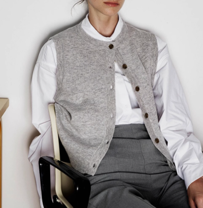 Angelou - Tijdloze Mouwloze Gilet