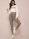Anie | Dames Leggings met Luipaardprint en Hoge Taille