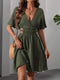 Anna | Elegante Jurk met Cut-out en Strik