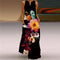 Annabelle | Elegante Mouwloze Maxi Jurk met Print