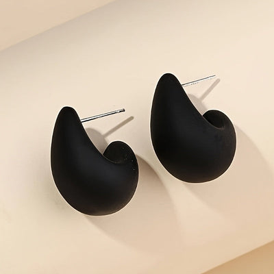 Anne | Trendy C-vormige Oorbellen met Uniek Design