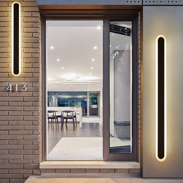 Emma - Outdoor LED Wall Light Waterproof IP65 Long Design