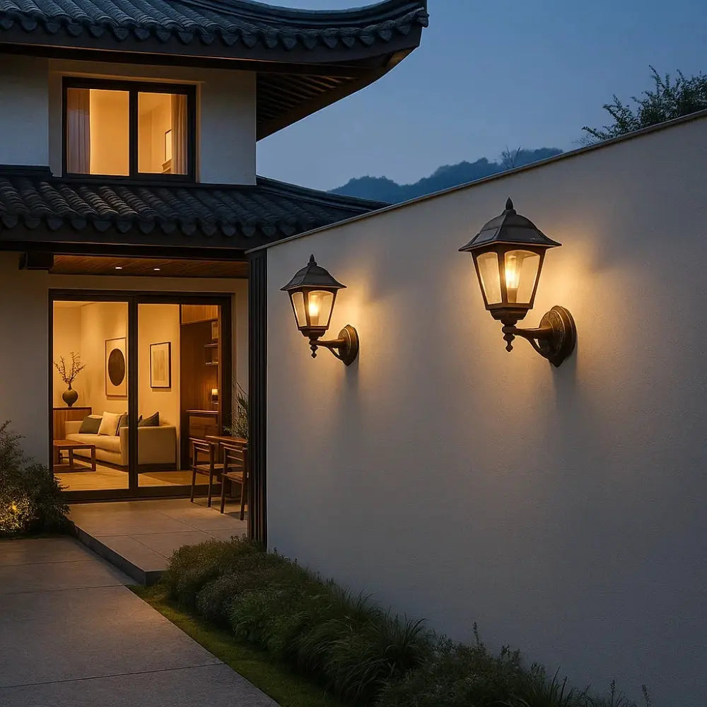 Solarynex – Outdoor Solar Wall Lamp Halo Design