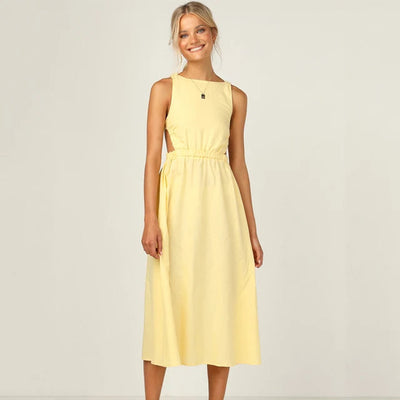 Leyla - zomer backless chic jurk