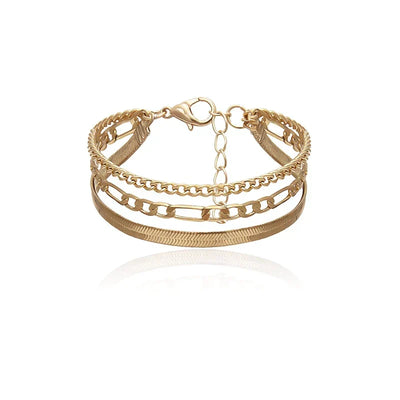 Amy – 3-delige Armbandenset – Elegantie & Stijl