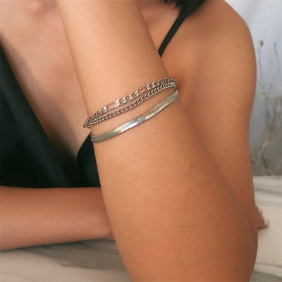 Amy – 3-delige Armbandenset – Elegantie & Stijl