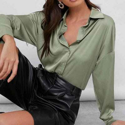 Aurelia | Elegante Lange Mouwen Blouse voor Dames