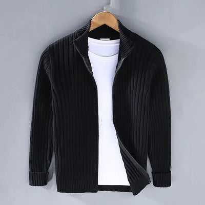 Gebreide Zip-Up Trui