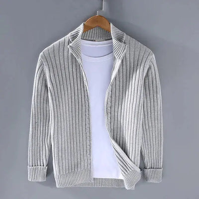 Gebreide Zip-Up Trui