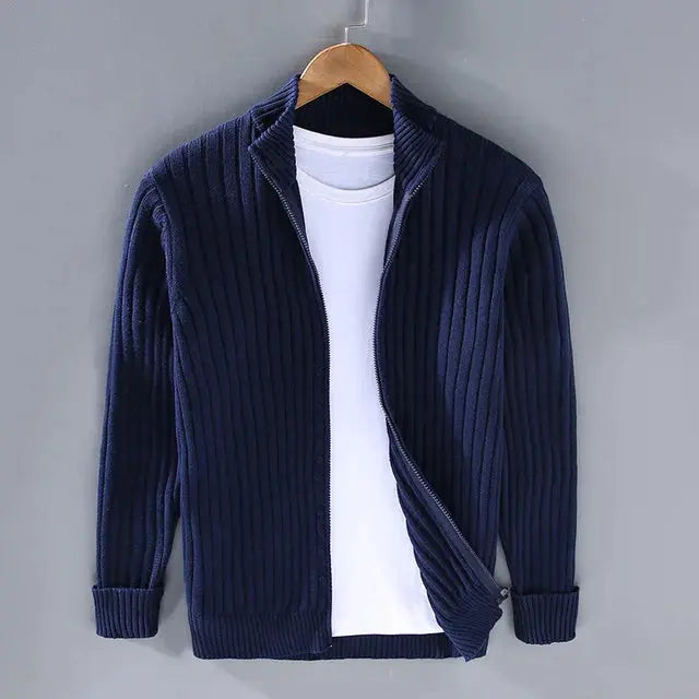 Gebreide Zip-Up Trui