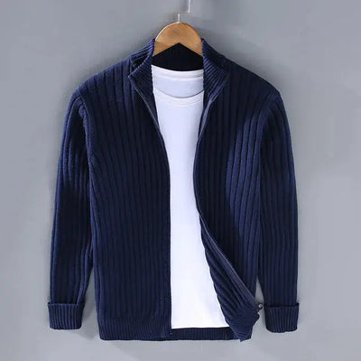 Gebreide Zip-Up Trui