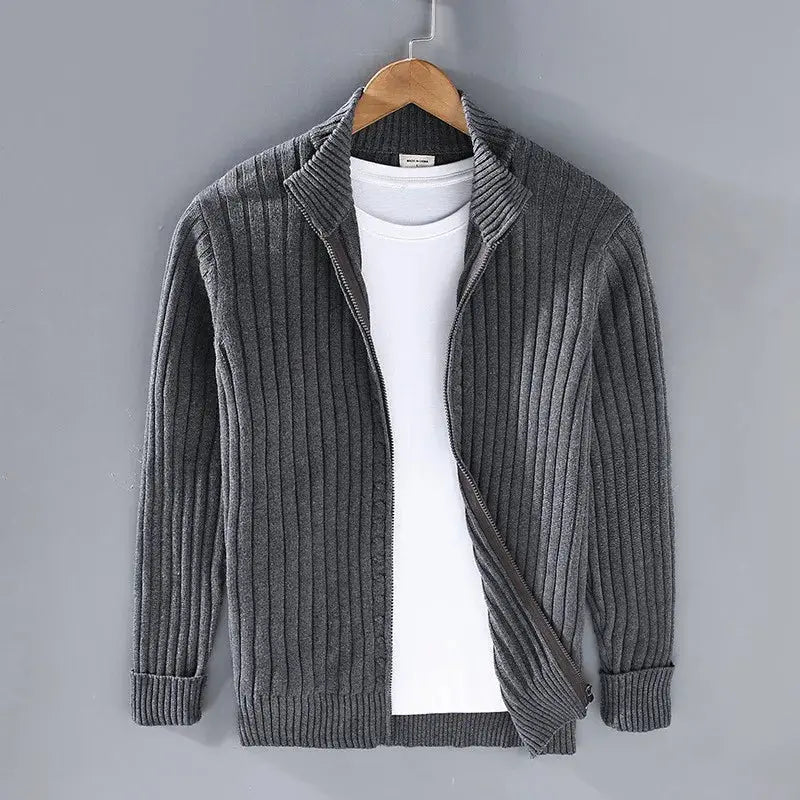 Gebreide Zip-Up Trui
