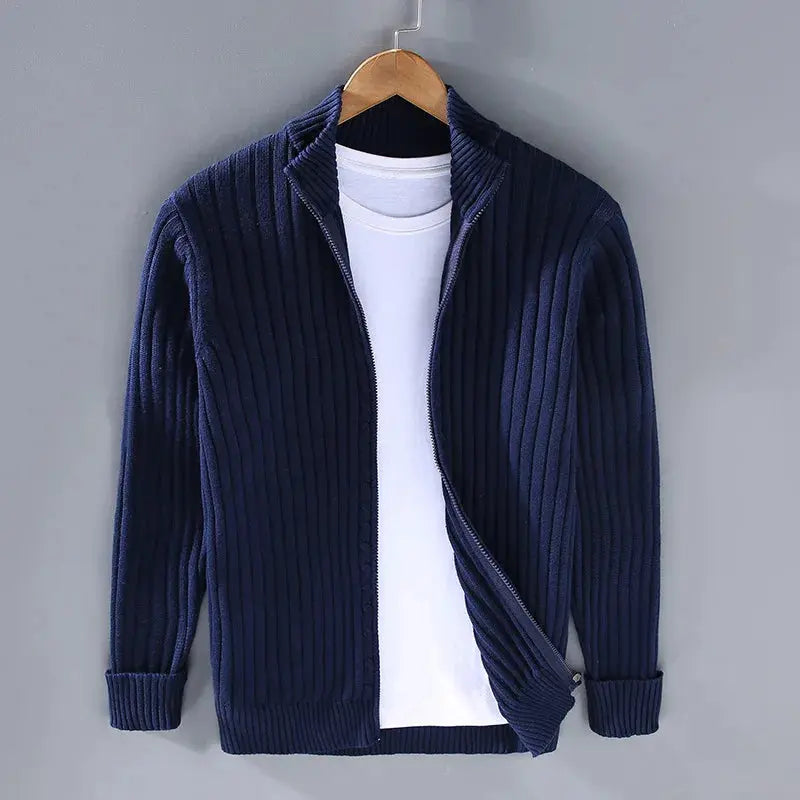 Gebreide Zip-Up Trui