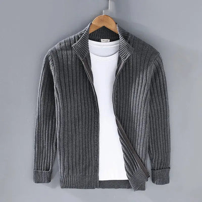 Gebreide Zip-Up Trui
