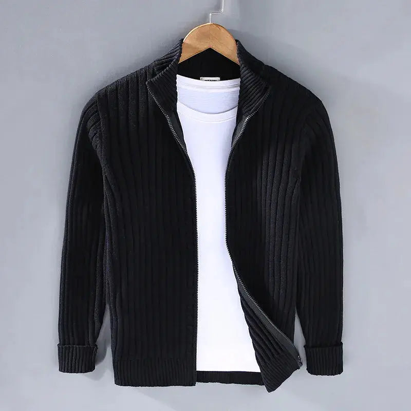 Gebreide Zip-Up Trui