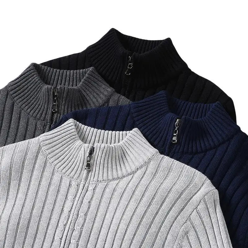 Gebreide Zip-Up Trui