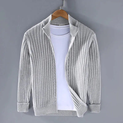 Gebreide Zip-Up Trui