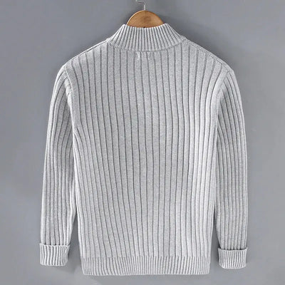 Gebreide Zip-Up Trui