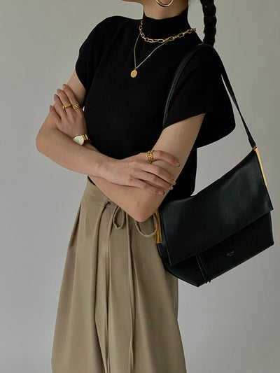 Ismara - Elegant Top with High Collar