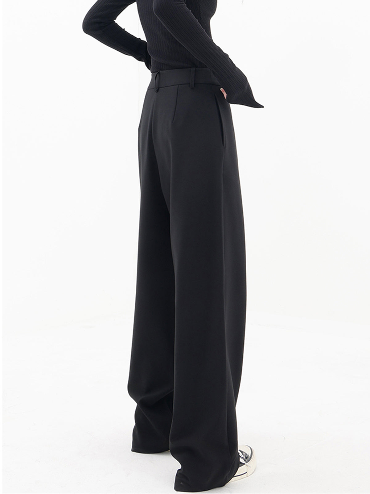 Raelynn - Asymmetrische Baggy Broek