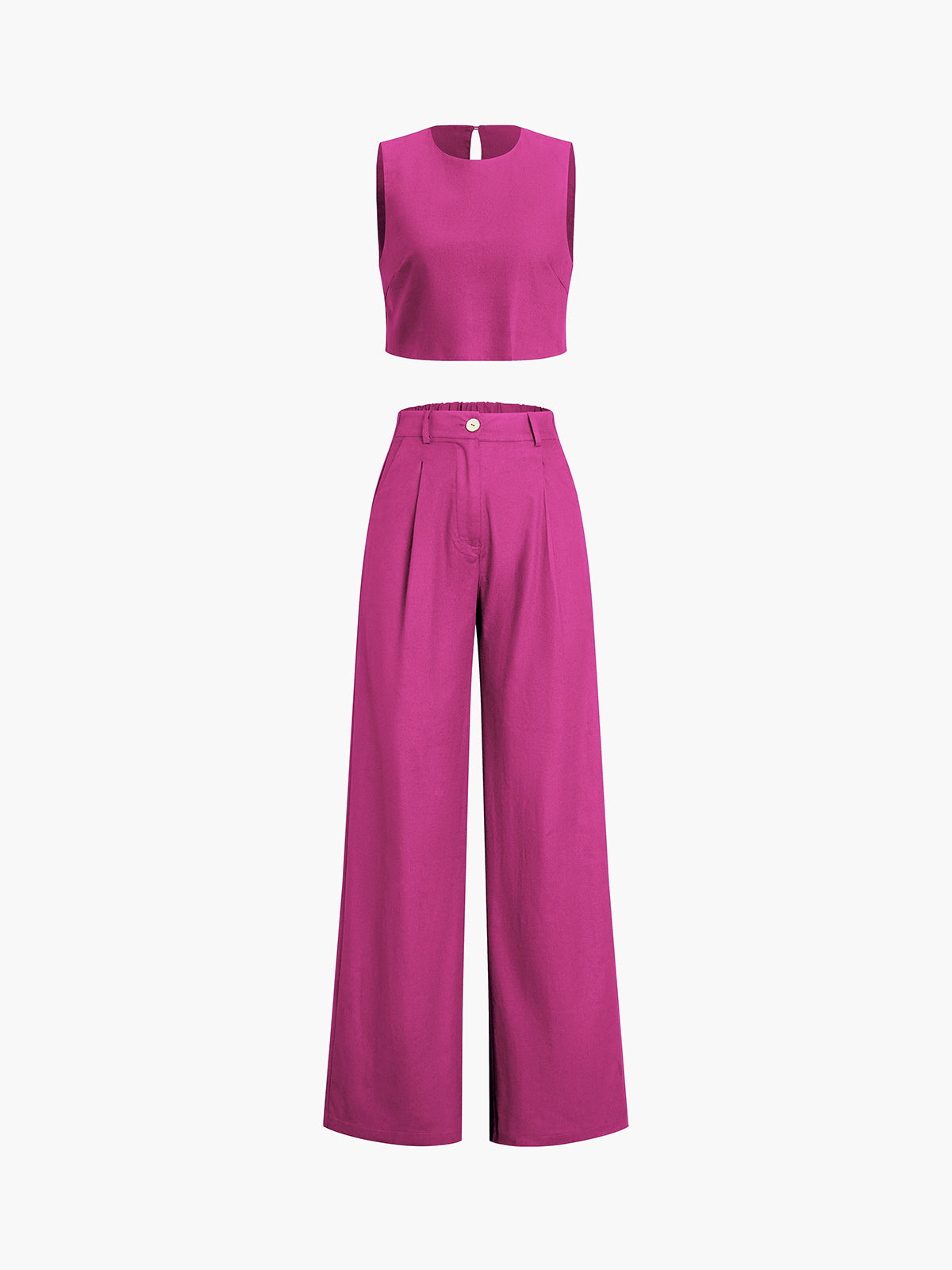 Esther - Boho two-piece trouser set 