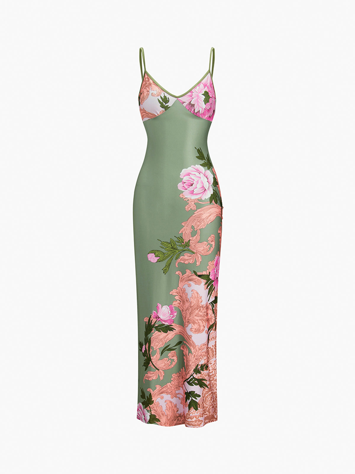 Ava - Zomer lange jurk met bloemen