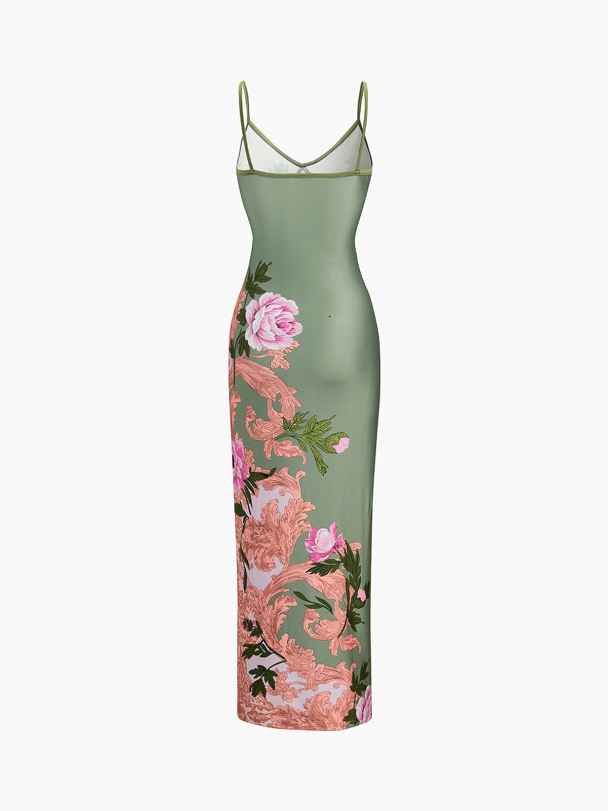 Ava - Zomer lange jurk met bloemen