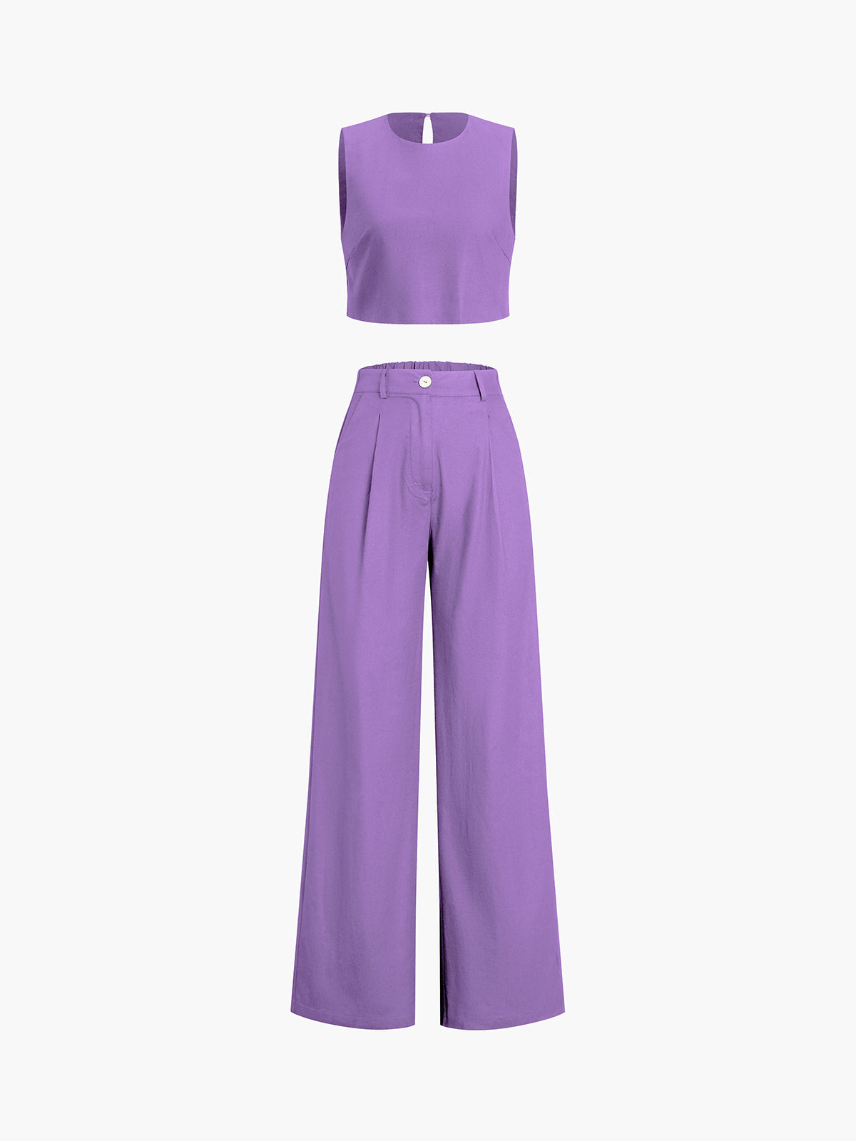 Esther - Boho two-piece trouser set 