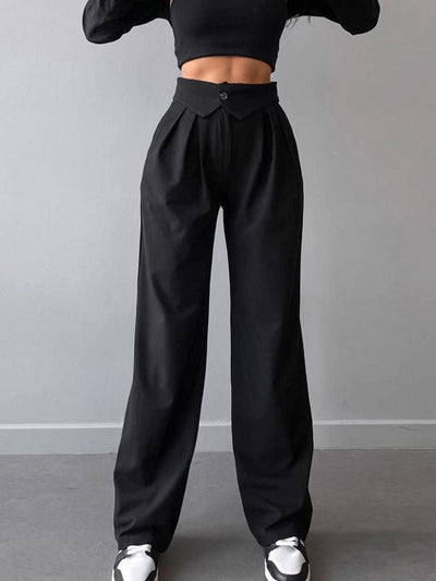 Krishna - Trendy Plain Trousers for Women