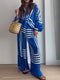 Tania - Vakantie set met oversized print