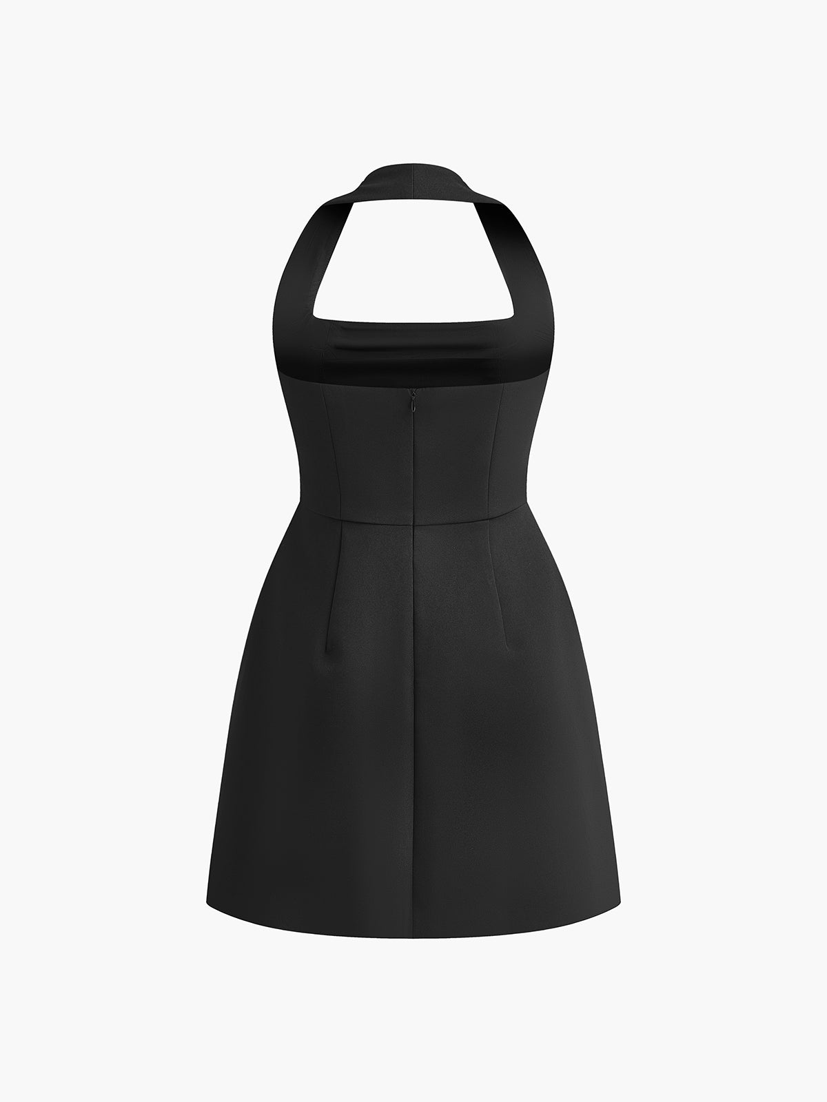 Sophie - Sexy Halter Effen Jurkje