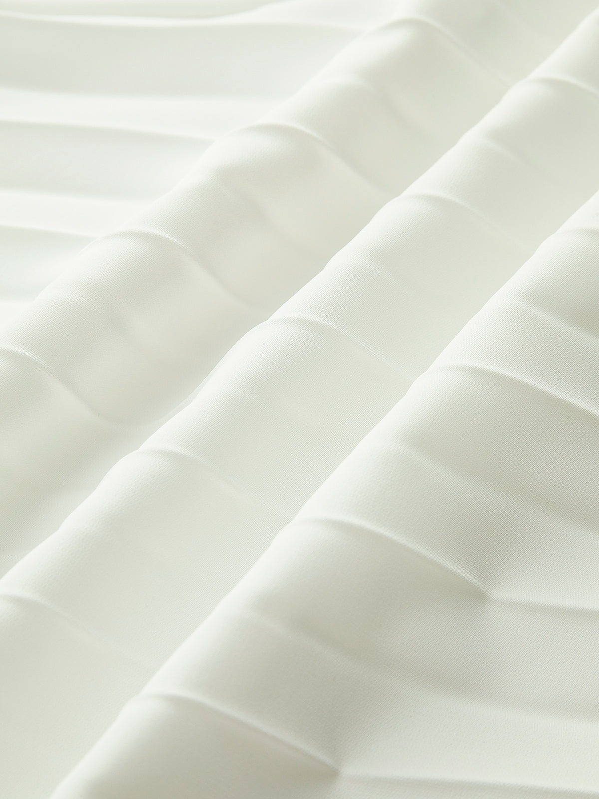 Charlotte - Effen geplooide strapless splitjurk