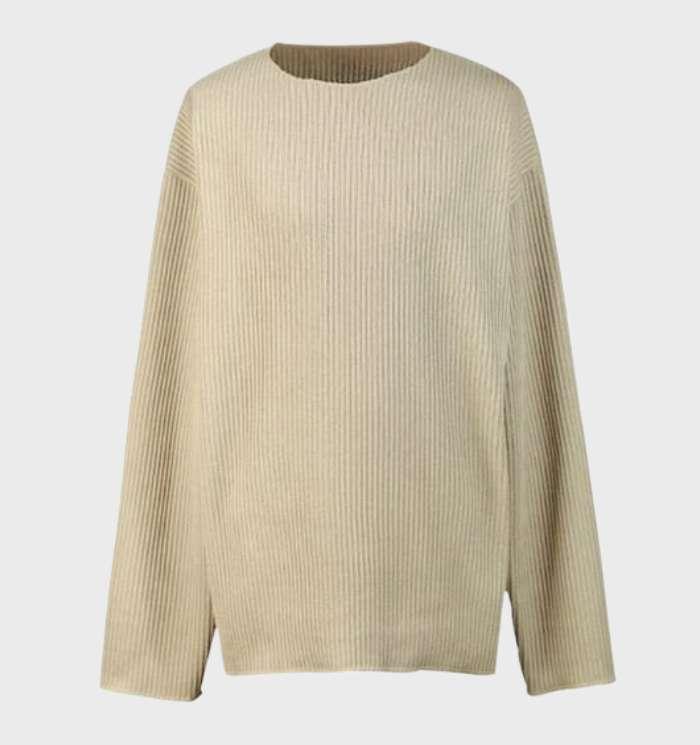 Jowan - Stylish Ribbed Sweater Men