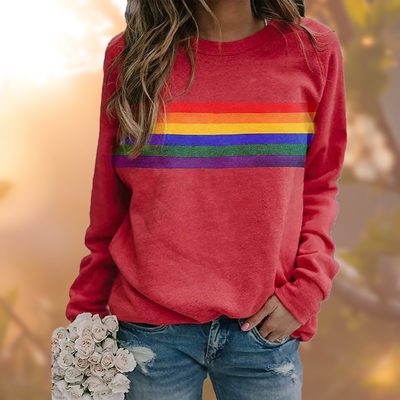 Clarae - Klassieke Gestreepte Pullover voor Vrouwen