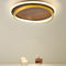 Conrain - Nordic Circular Walnut Grain LED Ceiling Light