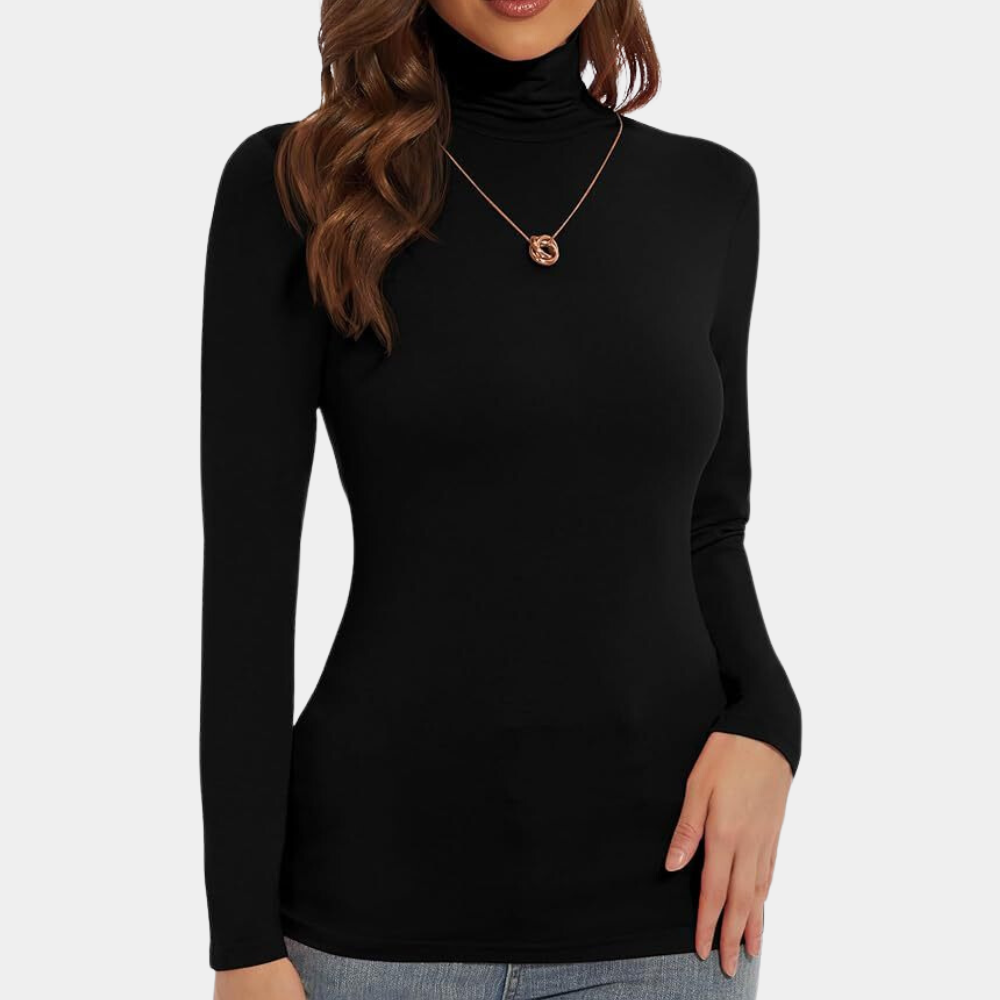 IVYANNA - Sophisticated Turtleneck Sweater for Women