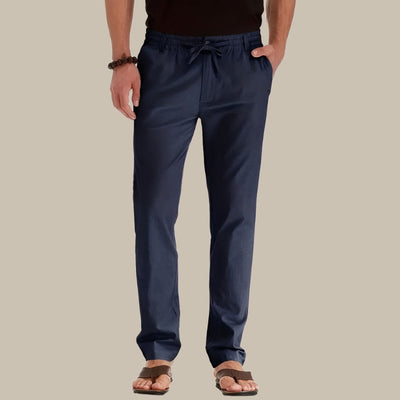 Hugo | Casual summer pants with elastic waistband