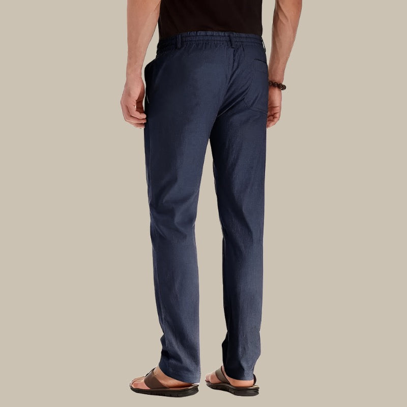 Hugo | Casual summer pants with elastic waistband