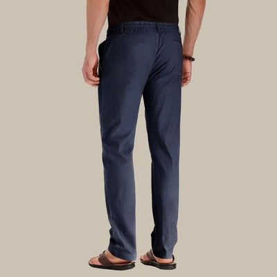 Hugo | Casual summer pants with elastic waistband