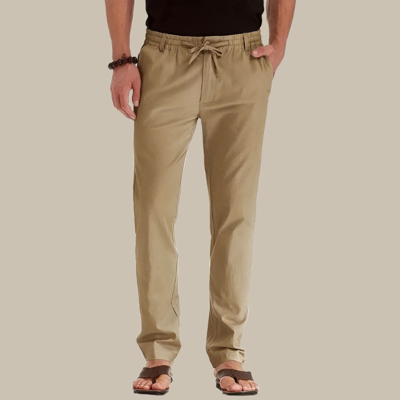 Hugo | Casual summer pants with elastic waistband