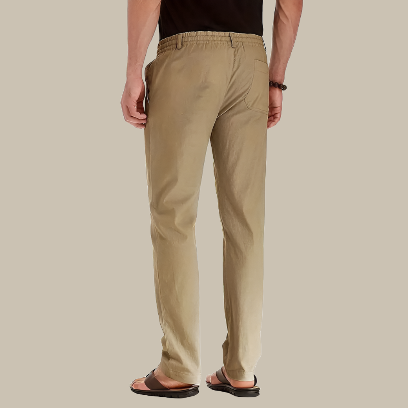 Hugo | Casual summer pants with elastic waistband