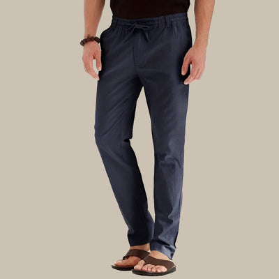 Hugo | Casual summer pants with elastic waistband