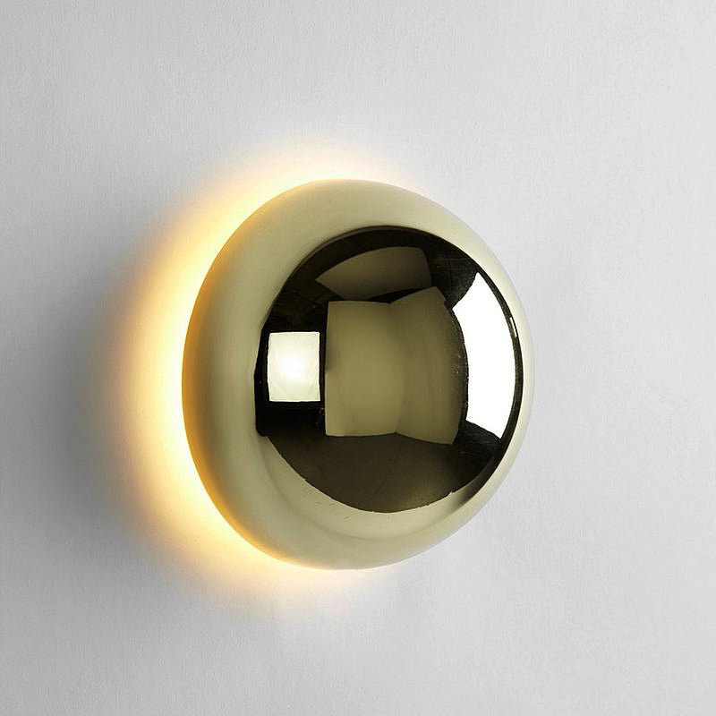 Bauvera – Glass Globe LED Wall Light Single Light