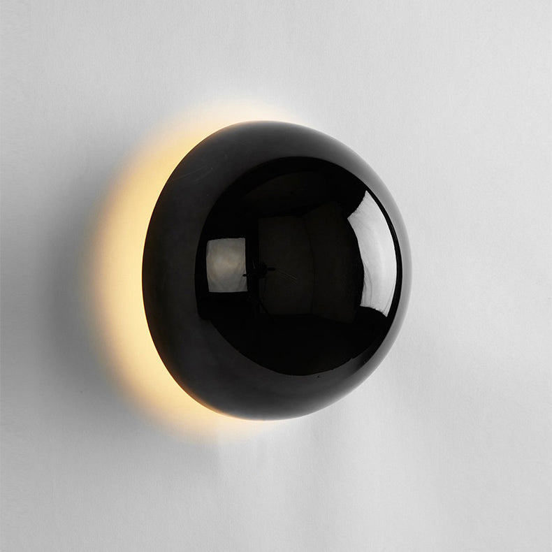 Bauvera – Glass Globe LED Wall Light Single Light